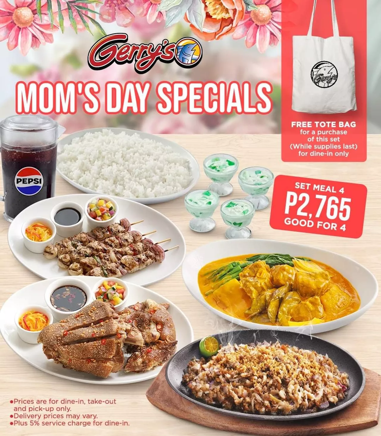 Gerry’s offers special treat to all Filipino moms this Mother’s Day