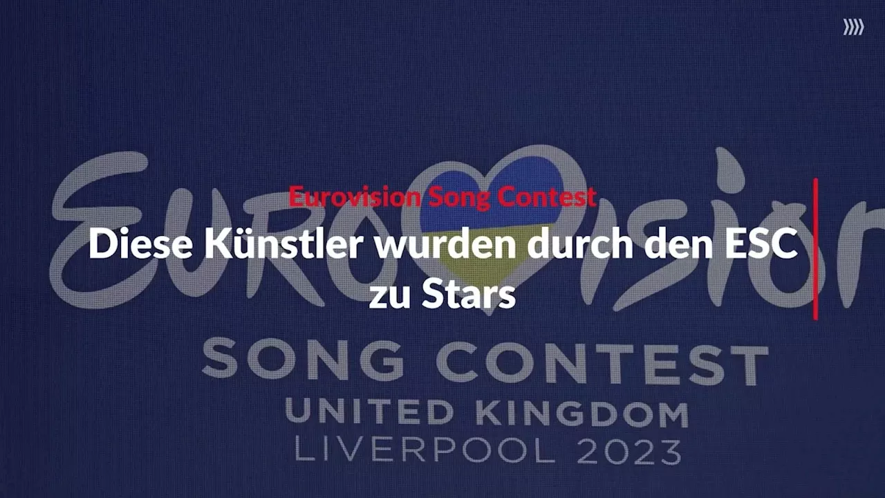 Diese Stars wurden durch den Eurovision Song Contest berühmt