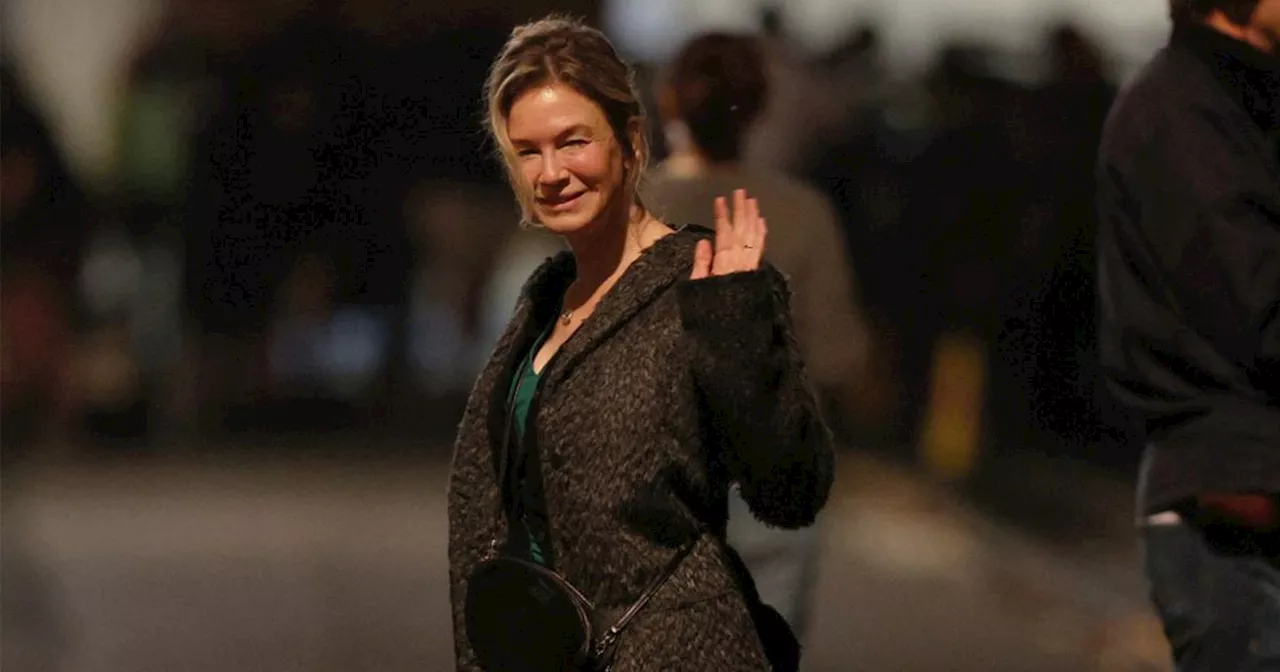 First pictures from new Bridget Jones film as Renée Zellweger, 55, reprises role