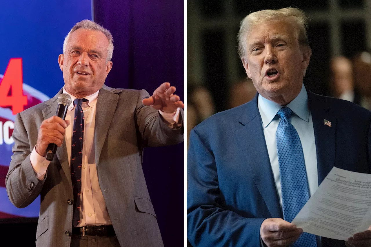 Donald Trump Claims RFK Jr. Is a 'Democrat Plant' to Help Joe Biden