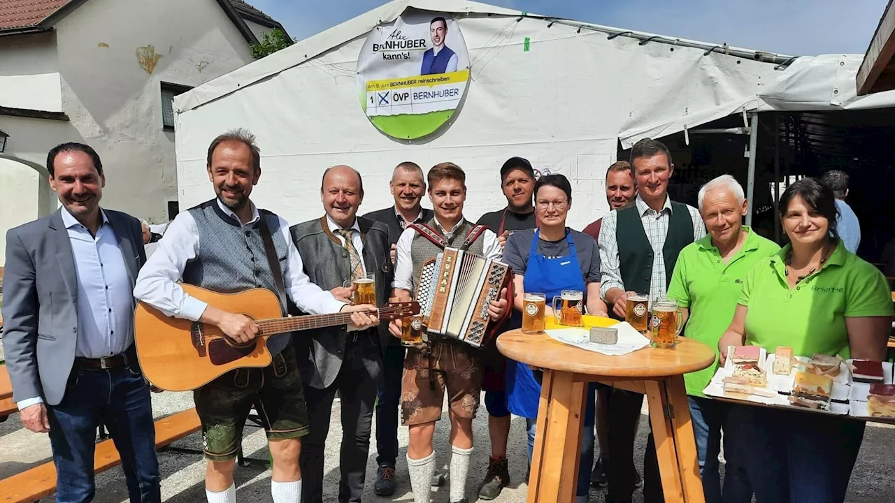 Zünftiger Frühschoppen des Scheibbser Bauernbundes