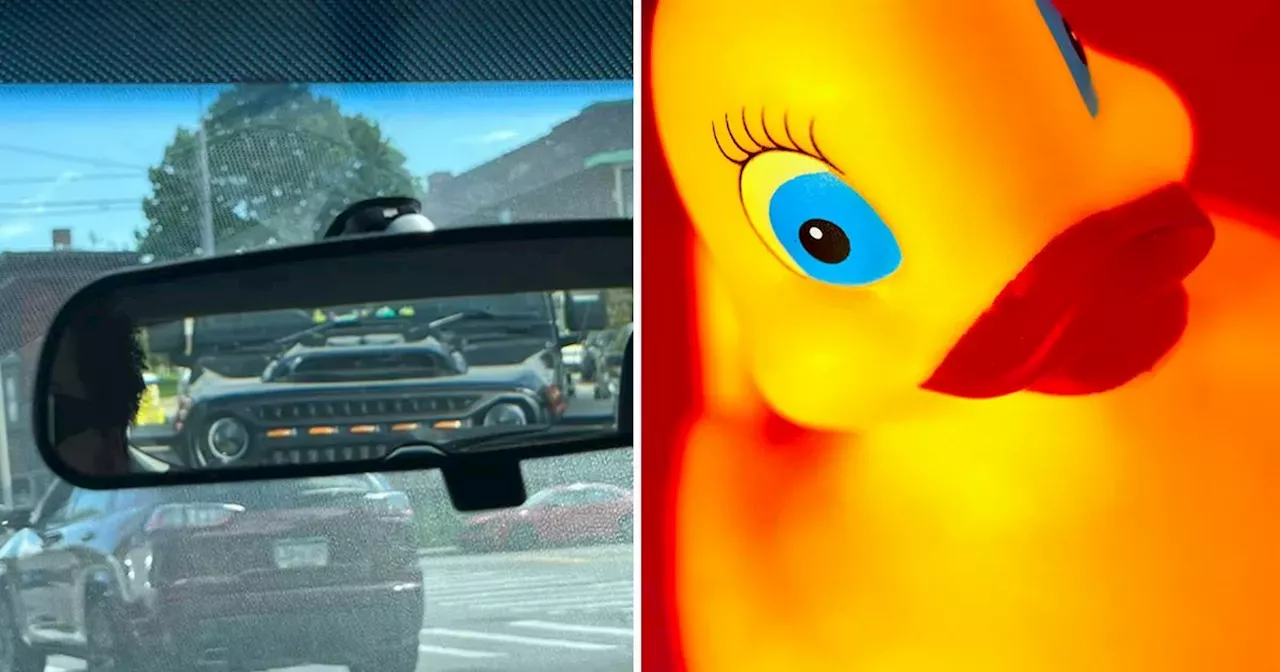 Drivers are finding rubber ducks on their cars - and the reason why is odd