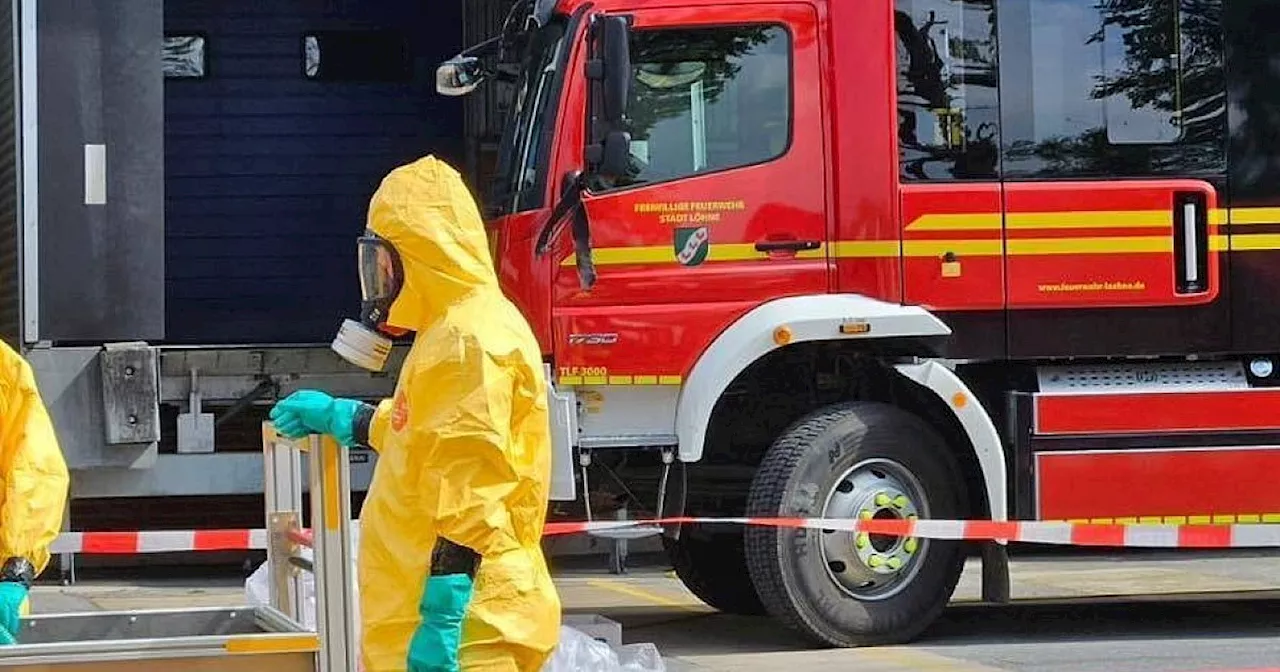 ABC-Alarm in Löhne: Die Entwarnung kommt erst nach Stunden