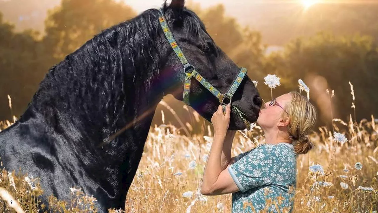 Dierentolk Birgitta 'praat' met dieren die niet lekker in hun vel zitten