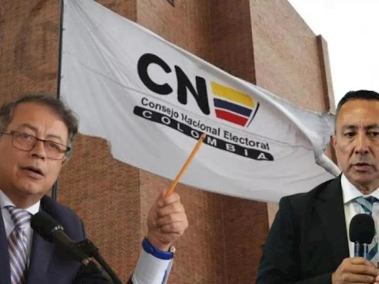 'Golpe de Estado', 'Poner en riesgo': el cruce de declaraciones entre Petro y el CNE