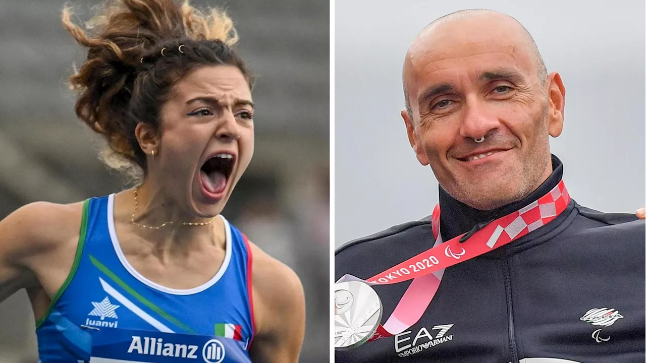 Ambra Sabatini e Luca Mazzone i portabandiera dell’Italia alle Paralimpiadi di Parigi 2024