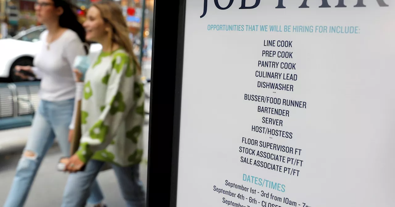 US weekly jobless claims highest in more than eight months as labor market eases