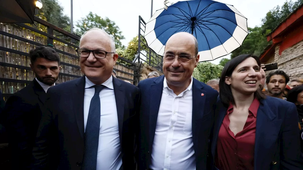 Pd, Zingaretti e Schlein aprono a Portonaccio la campagna elettorale per le Europee