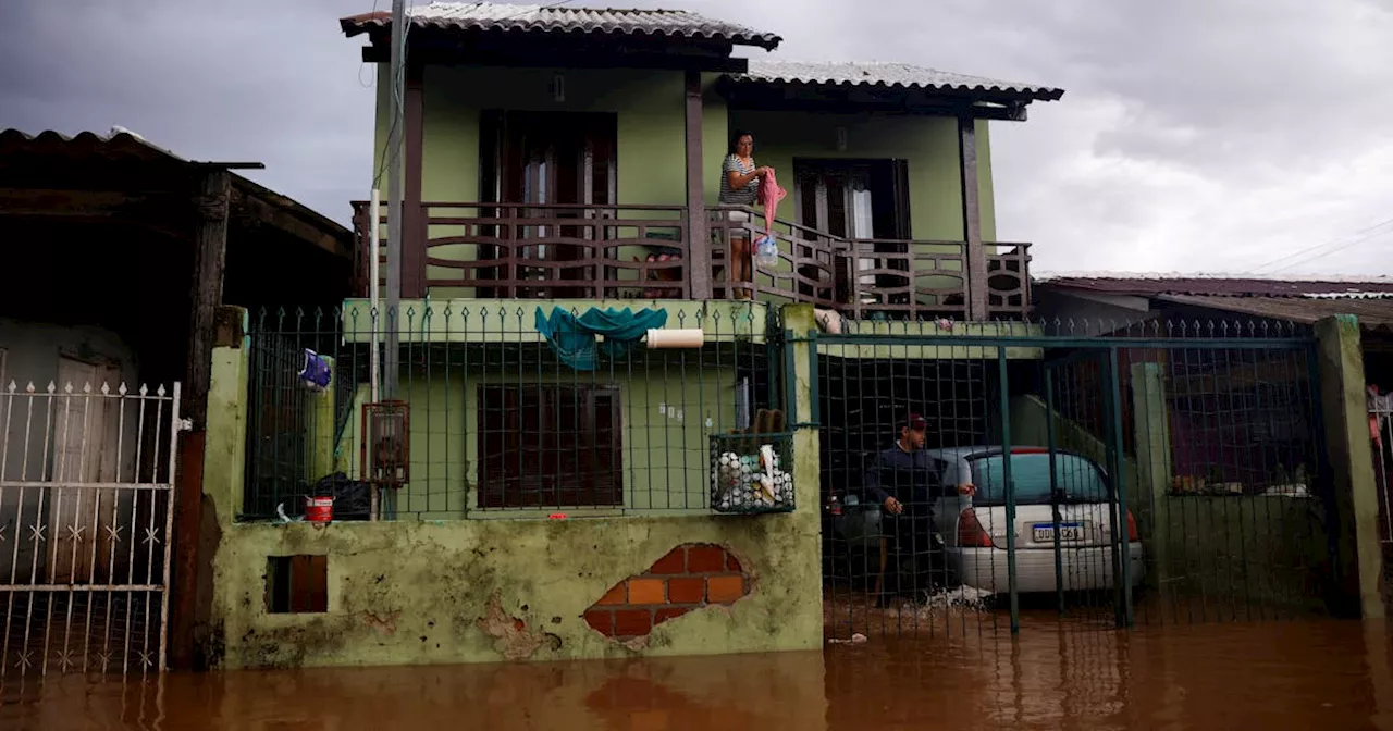 Deaths in Brazil floods rise to 107, horse rescued from rooftop