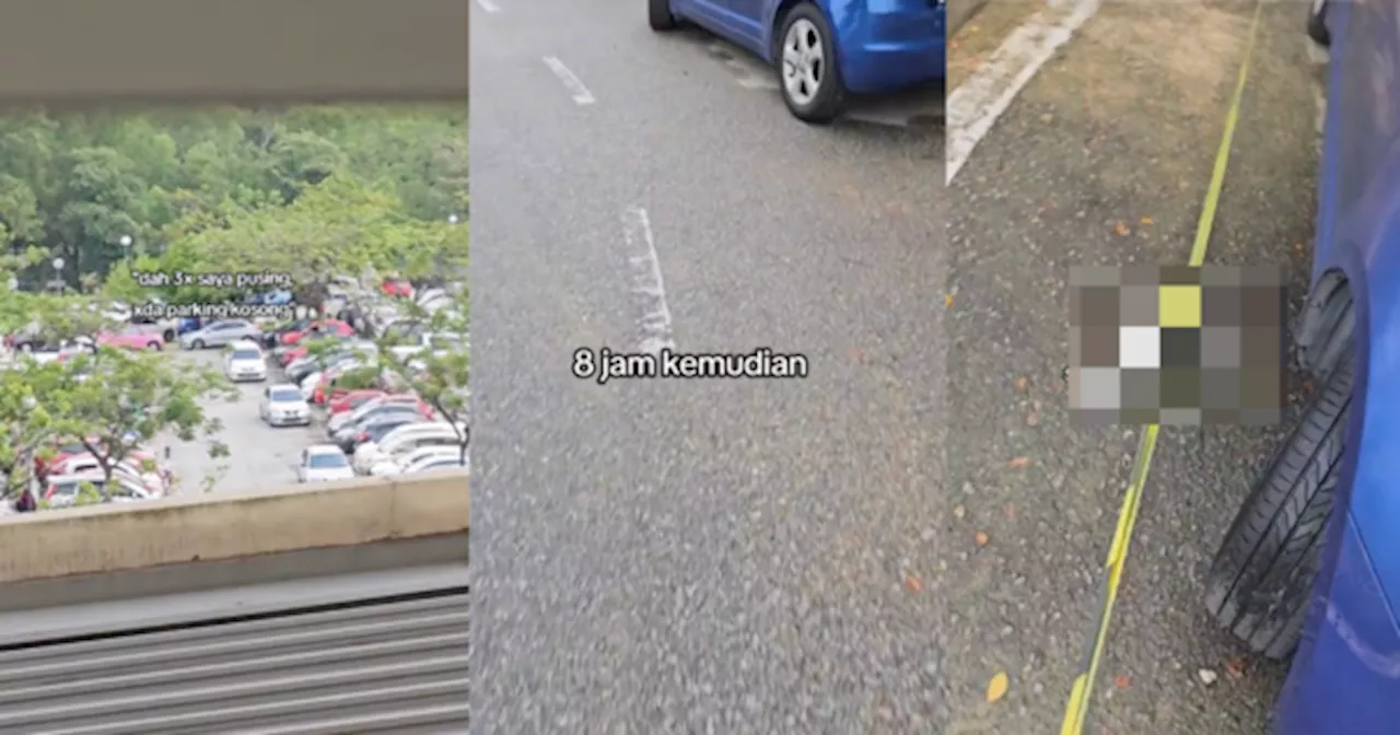 Suami Abaikan Amaran 'No Parking' Sebab Isteri Nak Bersalin, Sekali Terkejut Lihat Kereta