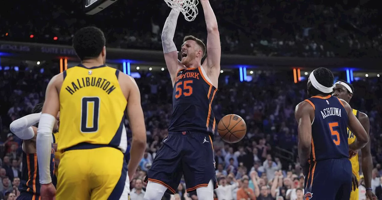 Brunson regresa tras lesión, Knicks vencen a Pacers y amplían ventaja a 2-0 en semis