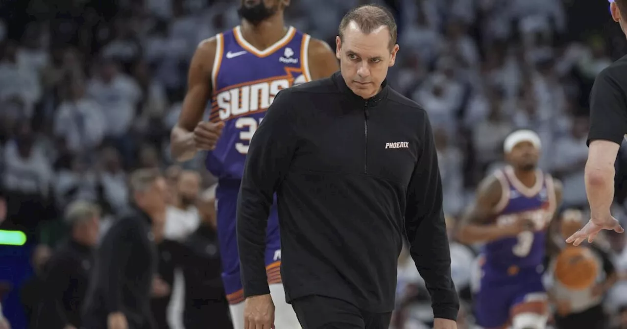 Suns despiden a Vogel tras perder la serie de primera ronda de los playoffs por barrida