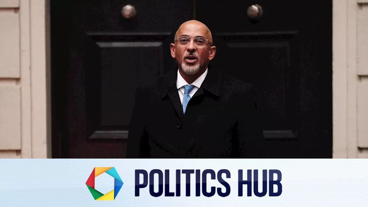 Politics latest: Nadhim Zahawi to stand down at next general election