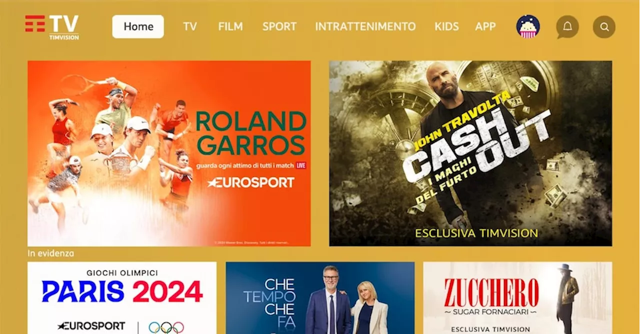 Tim e Warner Bros. Discovery: accordo rinnovato e alleanza su Olimpiadi e news