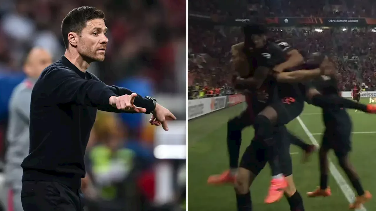 Bayer Leverkusen make UEFA history by extending unbeaten record with last kick of game vs Roma