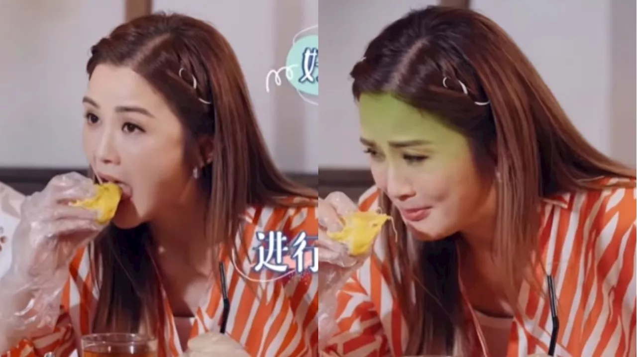 HK artiste Charlene Choi spits out durian after trying one: 'Where's the delicious part?'