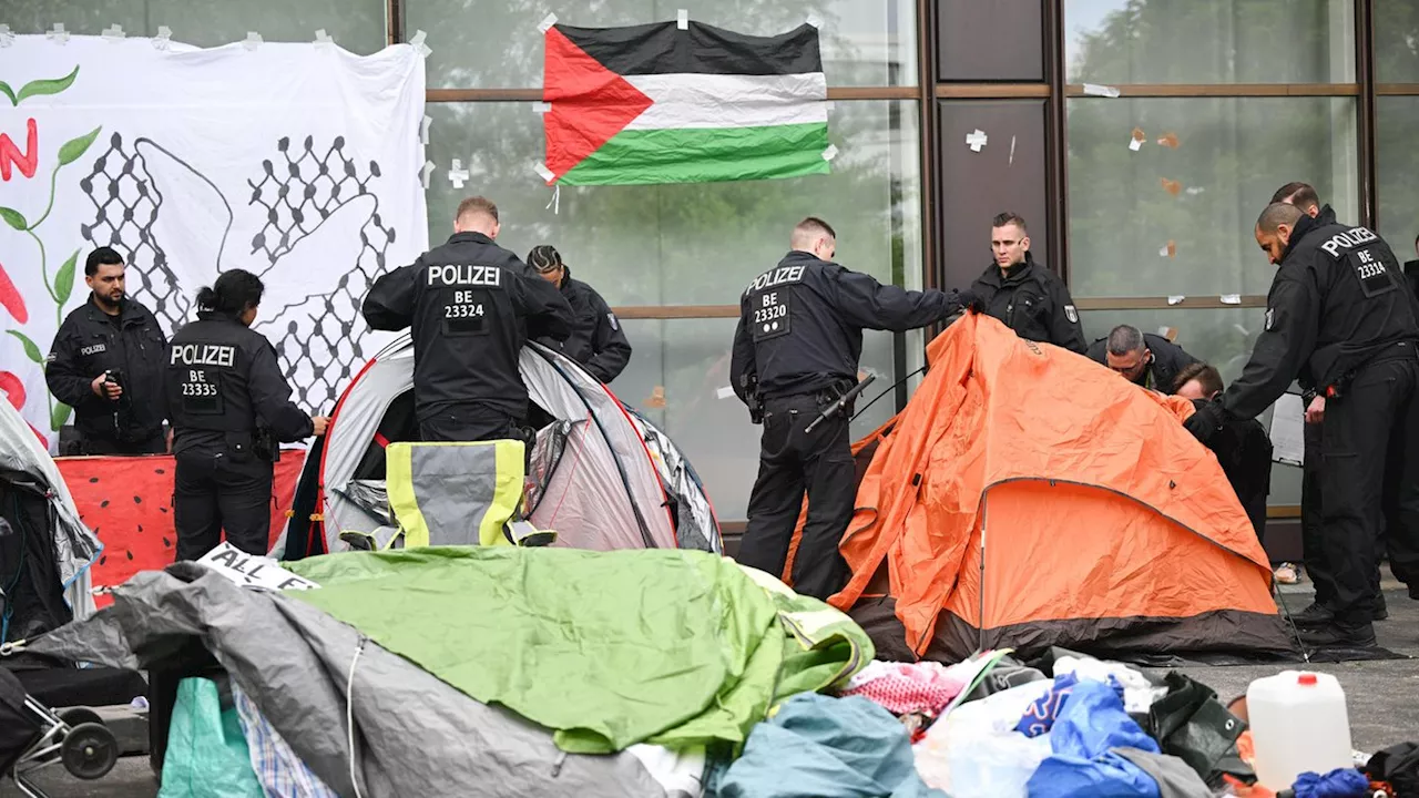 Pro-Palästina-Protest: Politiker reagieren mit Entsetzen auf offenen Brief