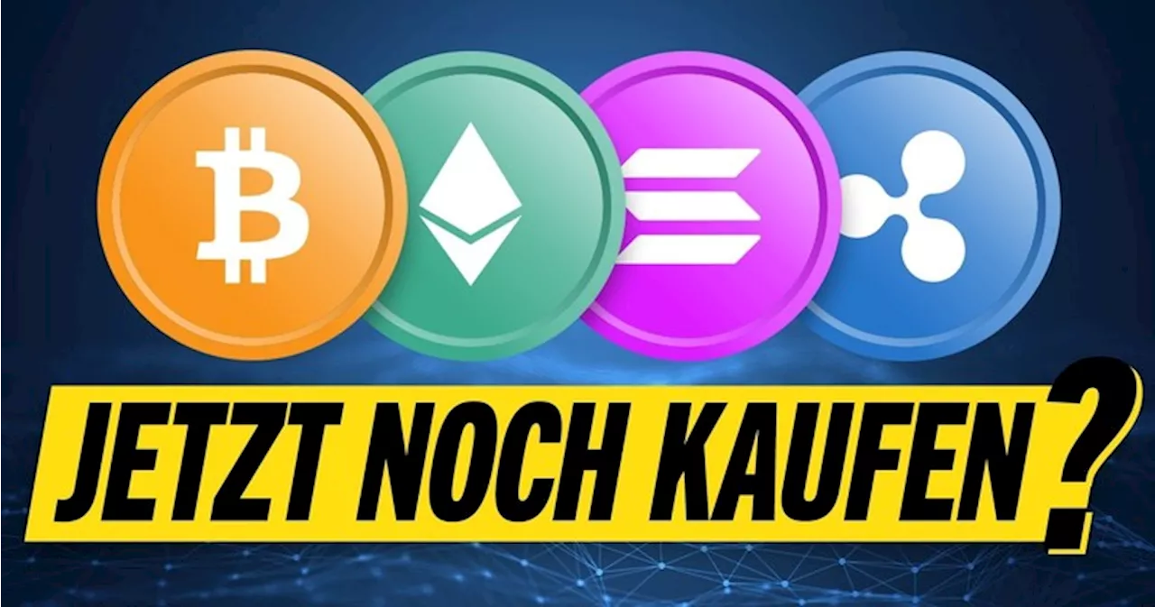 BITCOIN, ETHEREUM, SOLANA & Co. vor neuer Rally?