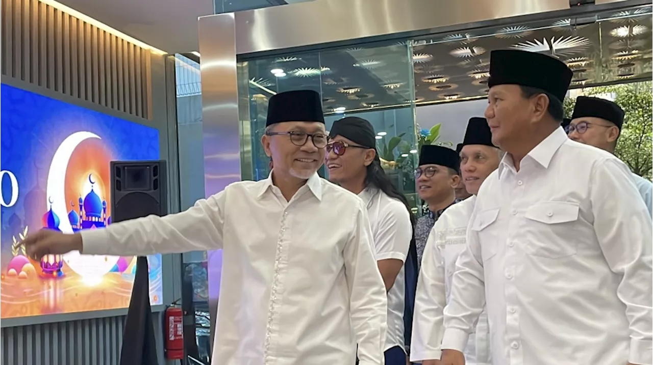 Dihadiri Prabowo, 38 DPW Dukung Zulhas Jadi Ketum PAN Lagi Periode Berikutnya