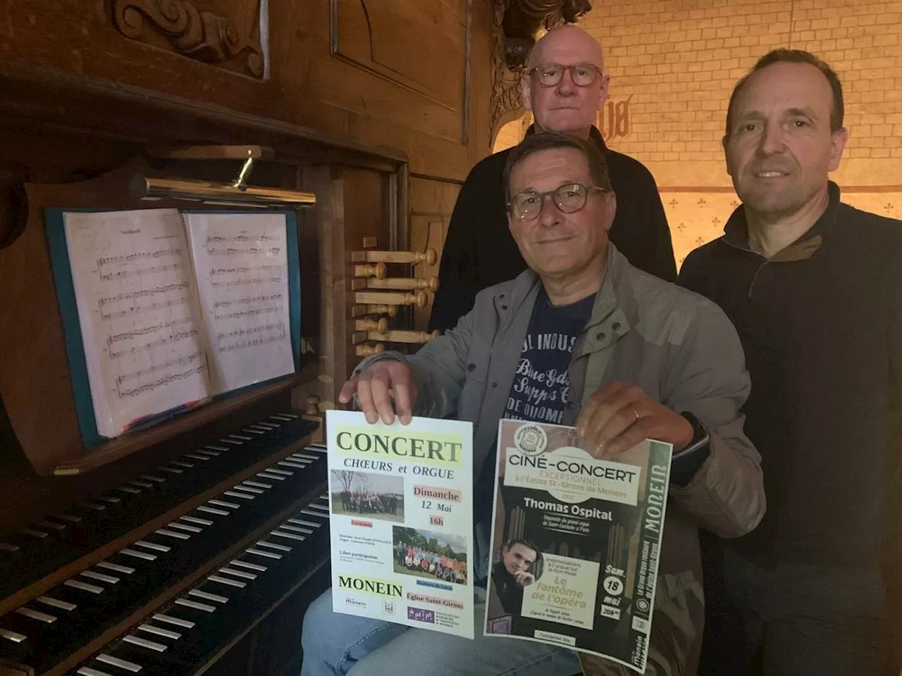 Monein : un ciné-concert d’exception ponctuera la Semaine de l’orgue