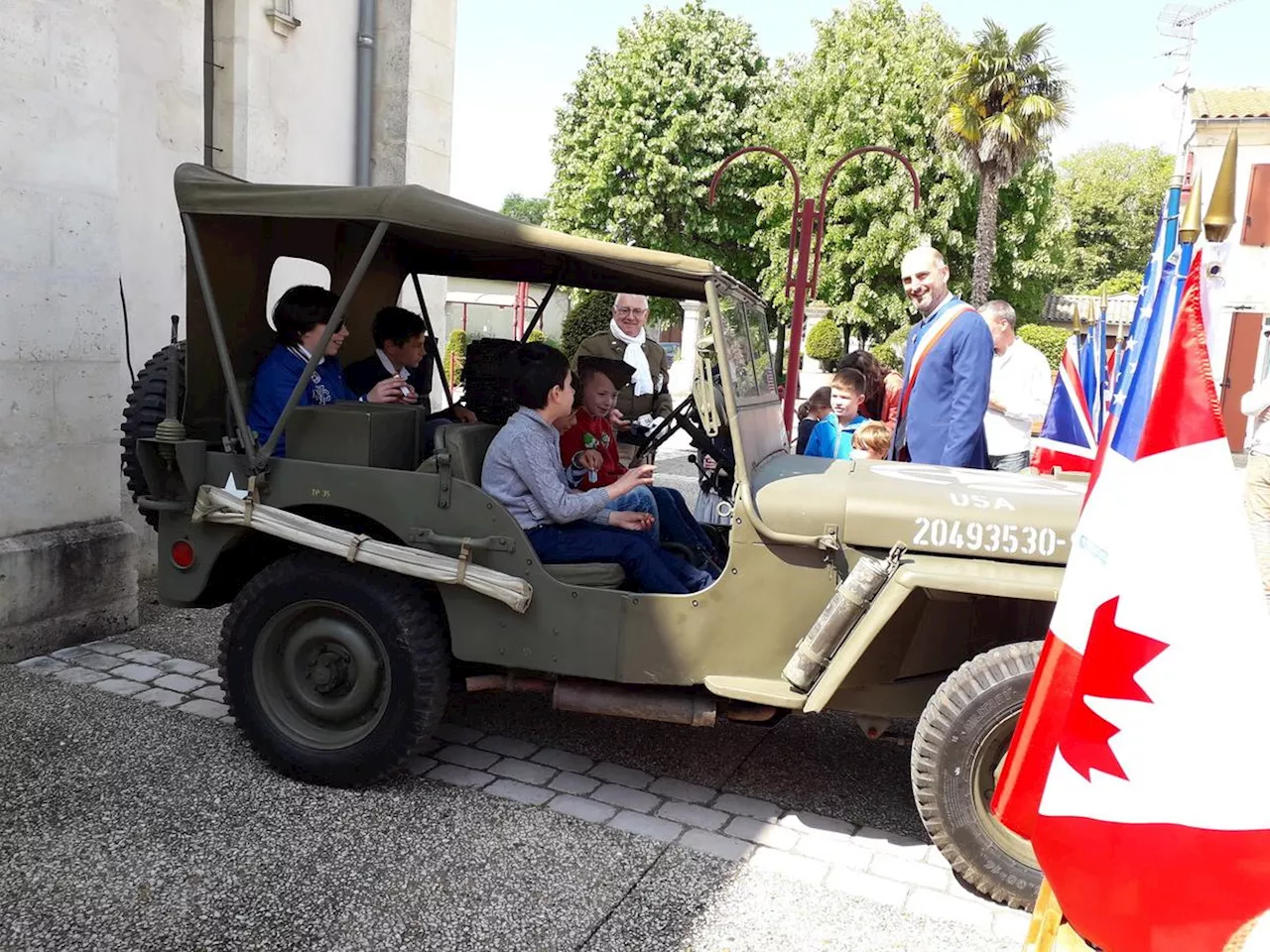 Trizay : une Jeep Willys fait sensation à la 80e commémoration du débarquement