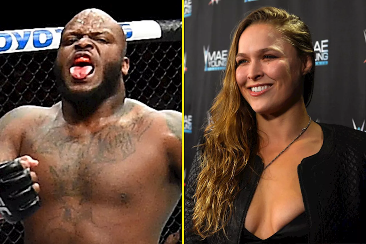 Derrick Lewis was hit with sex ban by wife for calling out ‘fine’ Ronda Rousey in iconic post-fight int...