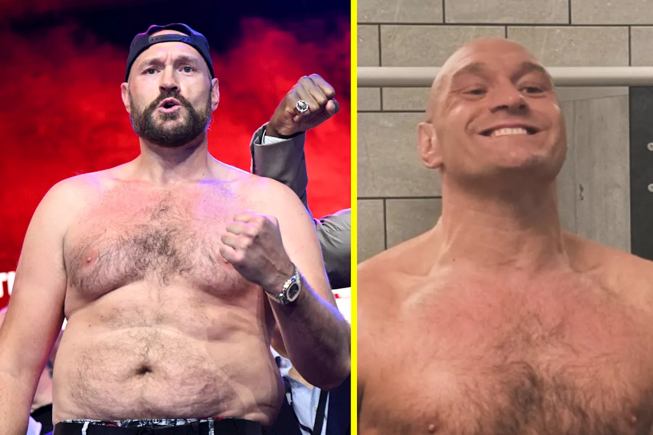 – Tyson Fury shows off ripped physique days before Oleksandr Usyk fight as fans react t...