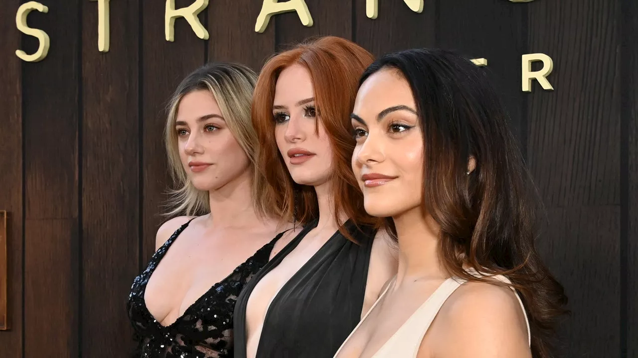 Riverdale Stars Lili Reinhart, Madelaine Petsch & Camila Mendes Reunite at The Strangers: Chapter 1 Premiere — See Photos