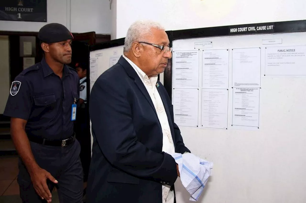 Fiji's ex-premier receives 1-year prison sentence