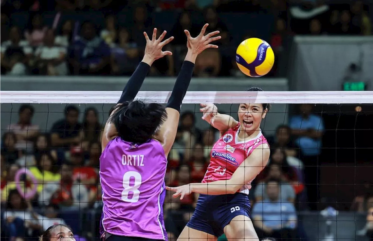 Galanza flaunts form as Creamline draws first blood