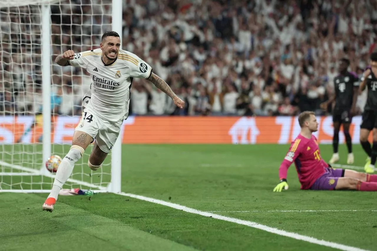 Joselu lifts Madrid past Bayern to reach Champions League final