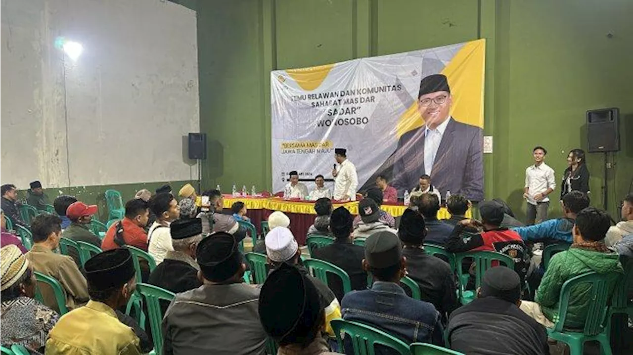 Bacagub Jateng Sudaryono Hadiri Diskusi Distribusi Pupuk dan Industri Kreatif dengan Relawan Sadar