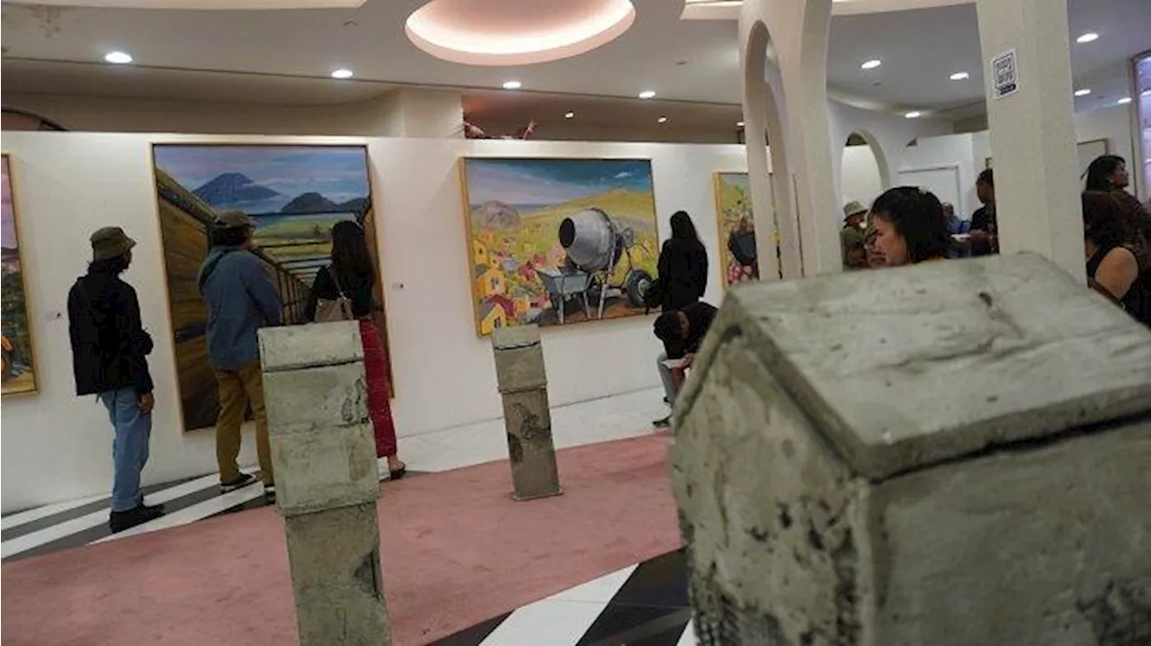 Pameran Tunggal Karya Totarist Sosial Merbawani Bicara Soal Kehidupan, Alam dan Pembangunan