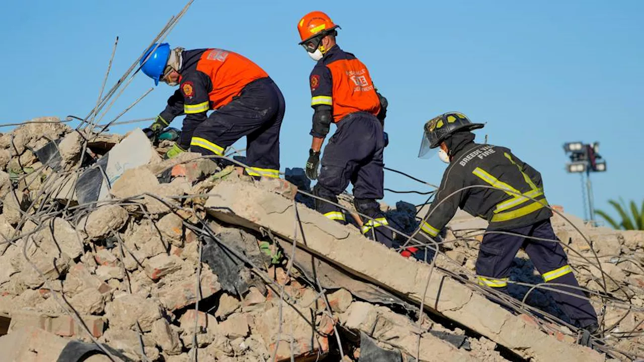 More than 40 still trapped in collapsed South Africa building