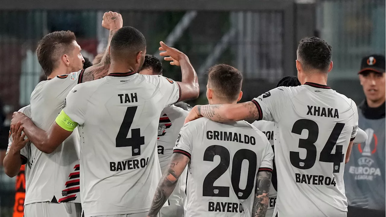 Leverkusen extends record-breaking unbeaten streak, advances to Europa final