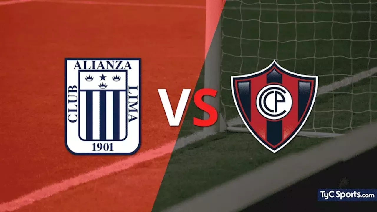 Alianza Lima Vs Cerro Porteño En Vivo Seguí El Partido Minuto A Minuto Copa Libertadores 