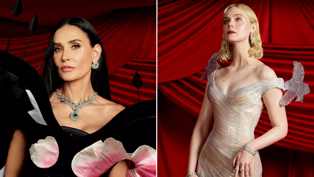 Las espectaculares joyas de Cartier que Demi Moore, Jessica Biel, Elle Fanning y Sofia Coppola lucieron en la fiesta previa a la Met Gala 2024