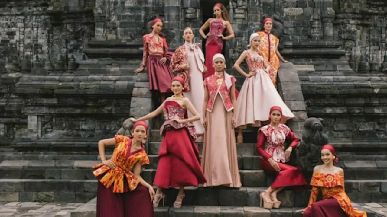 Kehadiran Miss Mega Bintang Indonesia 2024 Menambah Keindahan Candi Sewu