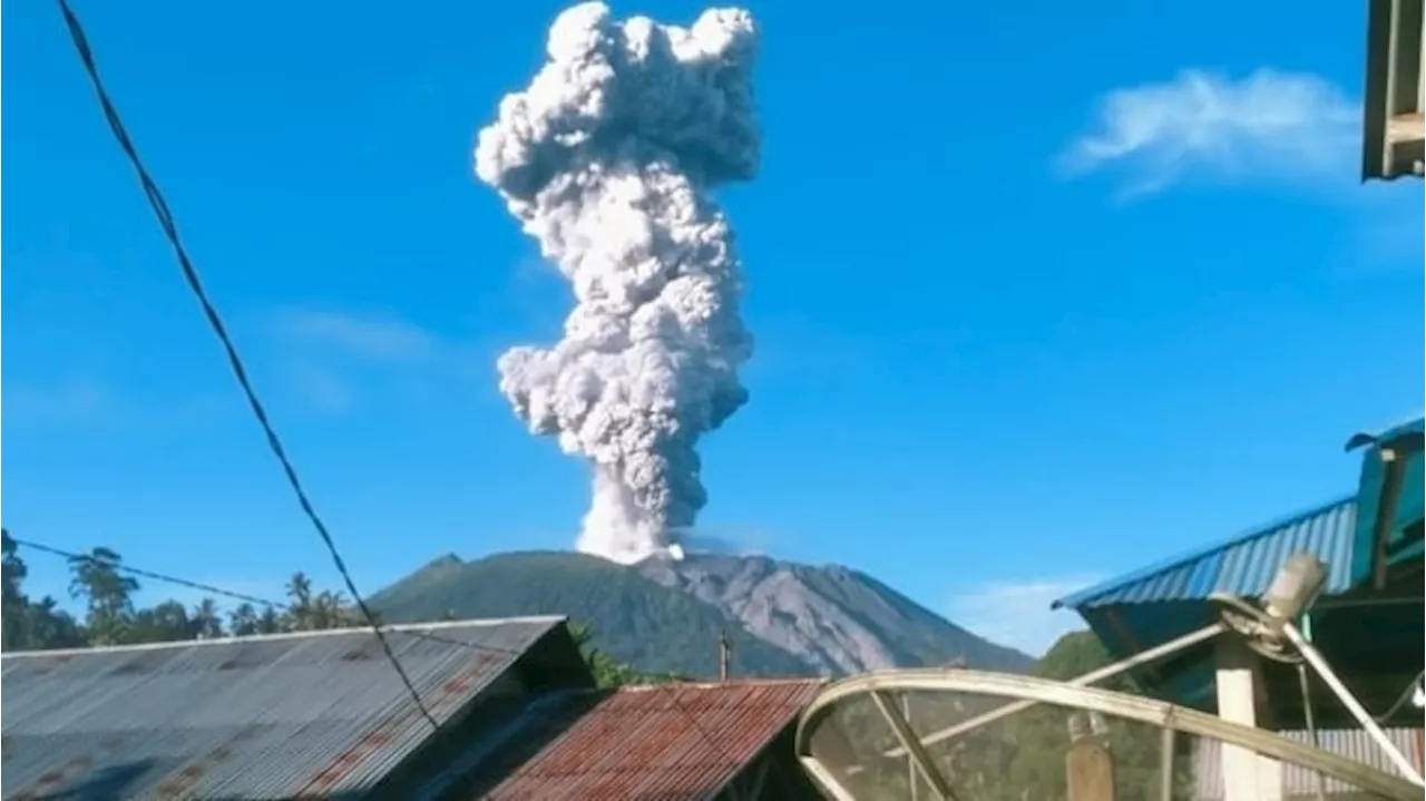 Status Gunung Ibu di Maluku Utara Naik Jadi Siaga Level III