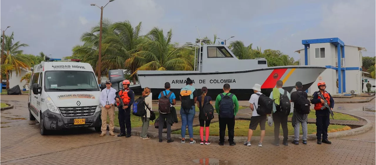 Rescatados ocho extranjeros de las redes de tráfico de migrantes en San Andrés