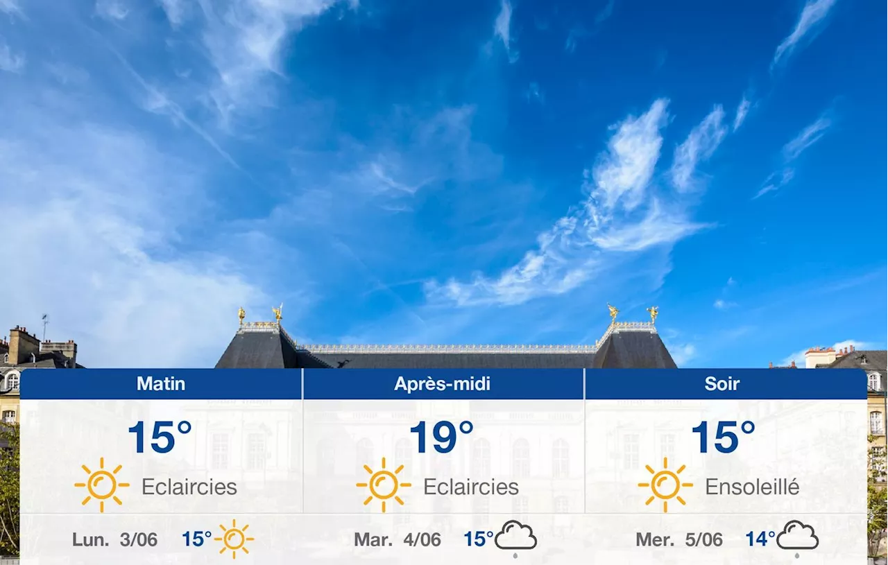 Météo Rennes: prévisions du dimanche 2 juin 2024