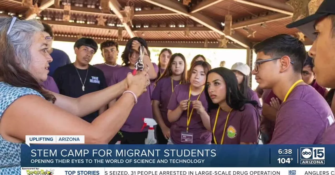 Children of migrant farm workers dream big with ASU summer camp