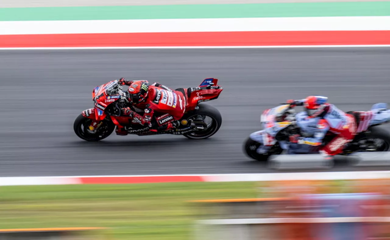 Motogp: la Ducati di Bagnaia vince la gara sprint