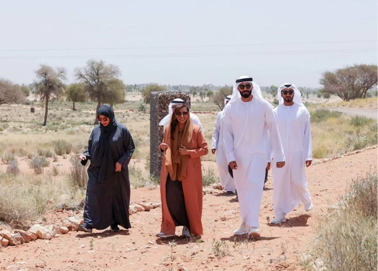 بدور القاسمي ووزير الثقافة في جولة لـ«الفاية الأثري» دعماً لترشيح الملف لليونسكو