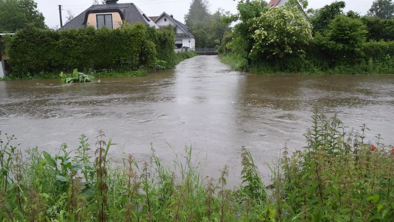 Hochwasser: Landkreis Dillingen ruft den Katastrophenfall aus