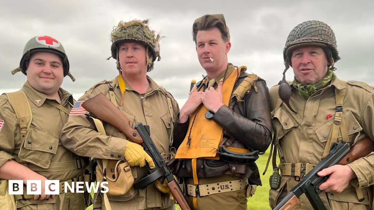 Thousands mark D-Day 80th anniversary at Duxford air show