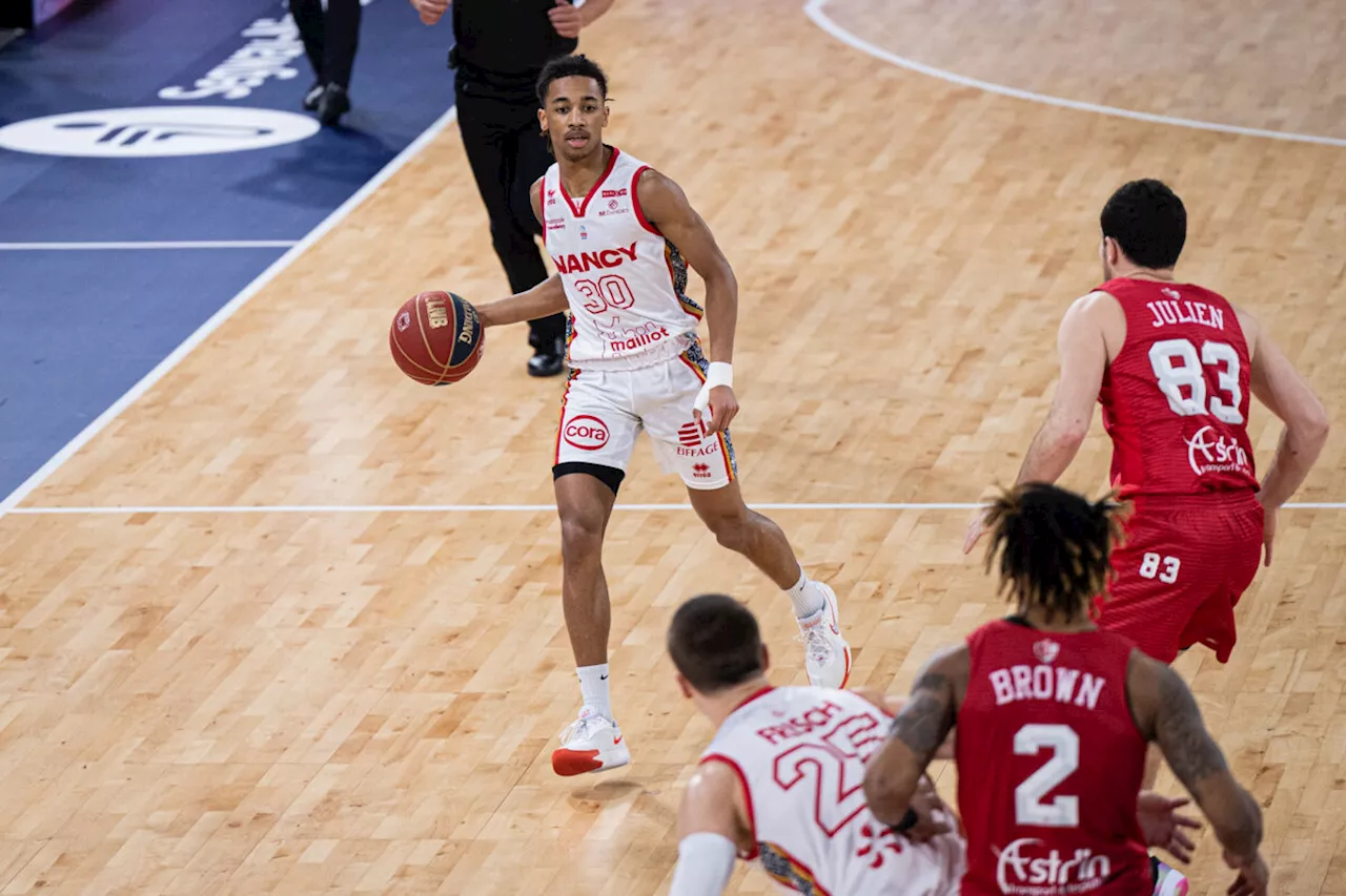 Meilleur Espoir de la saison 2023-24, Guillaume Grotzinger (Nancy) file en prêt à Champagne Basket