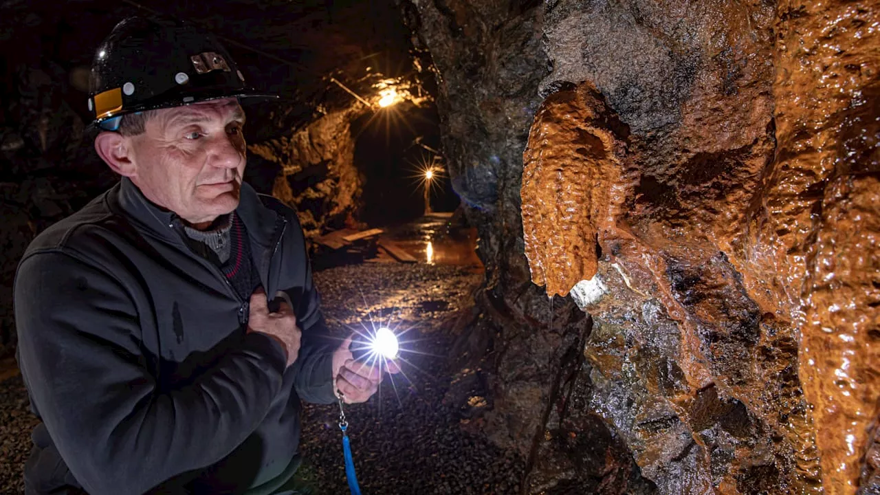 Forscher haben so etwas noch nie gesehen: Schleim-Vulkane in deutschem Bergwerk entdeckt!