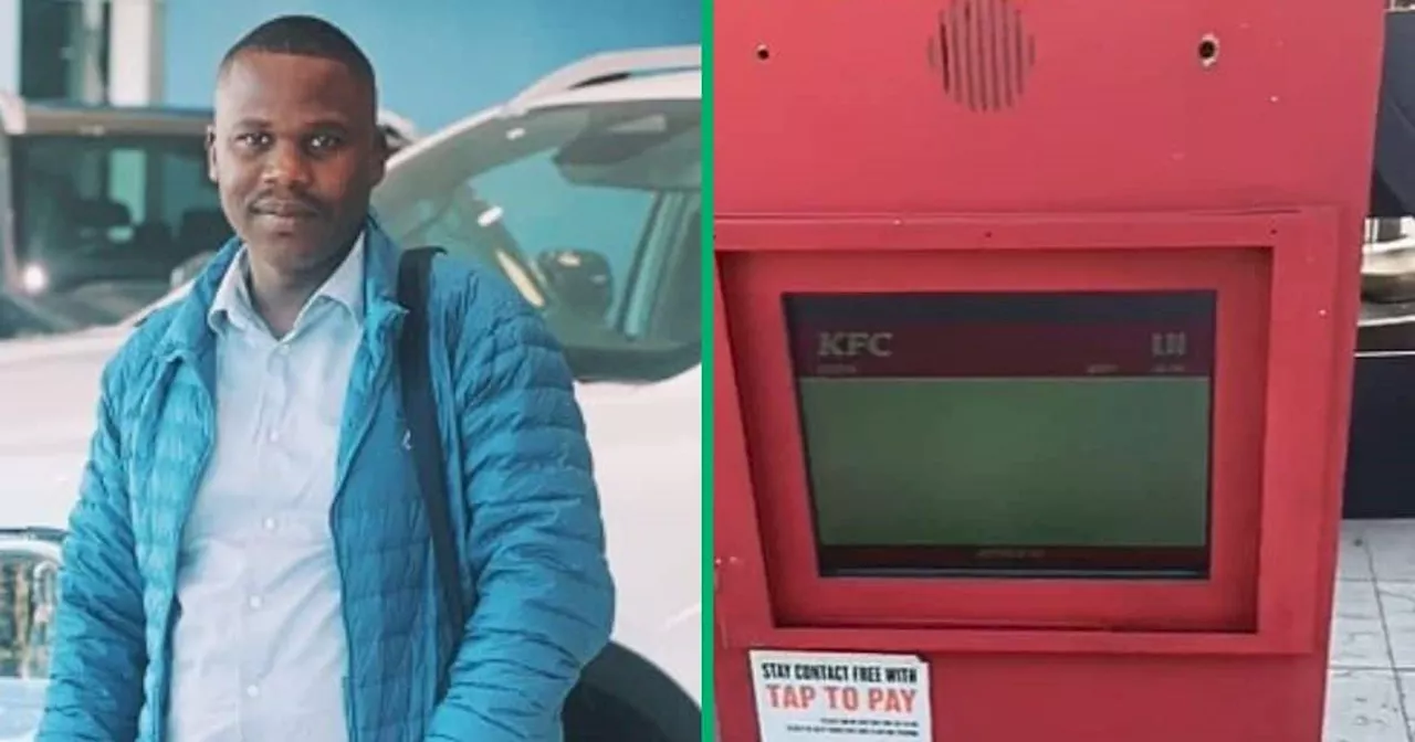 Zulu Man Uses Karaoke Mic at KFC Drive-Thru in TikTok Video, Mzansi Amused As He Flirts Over Speaker