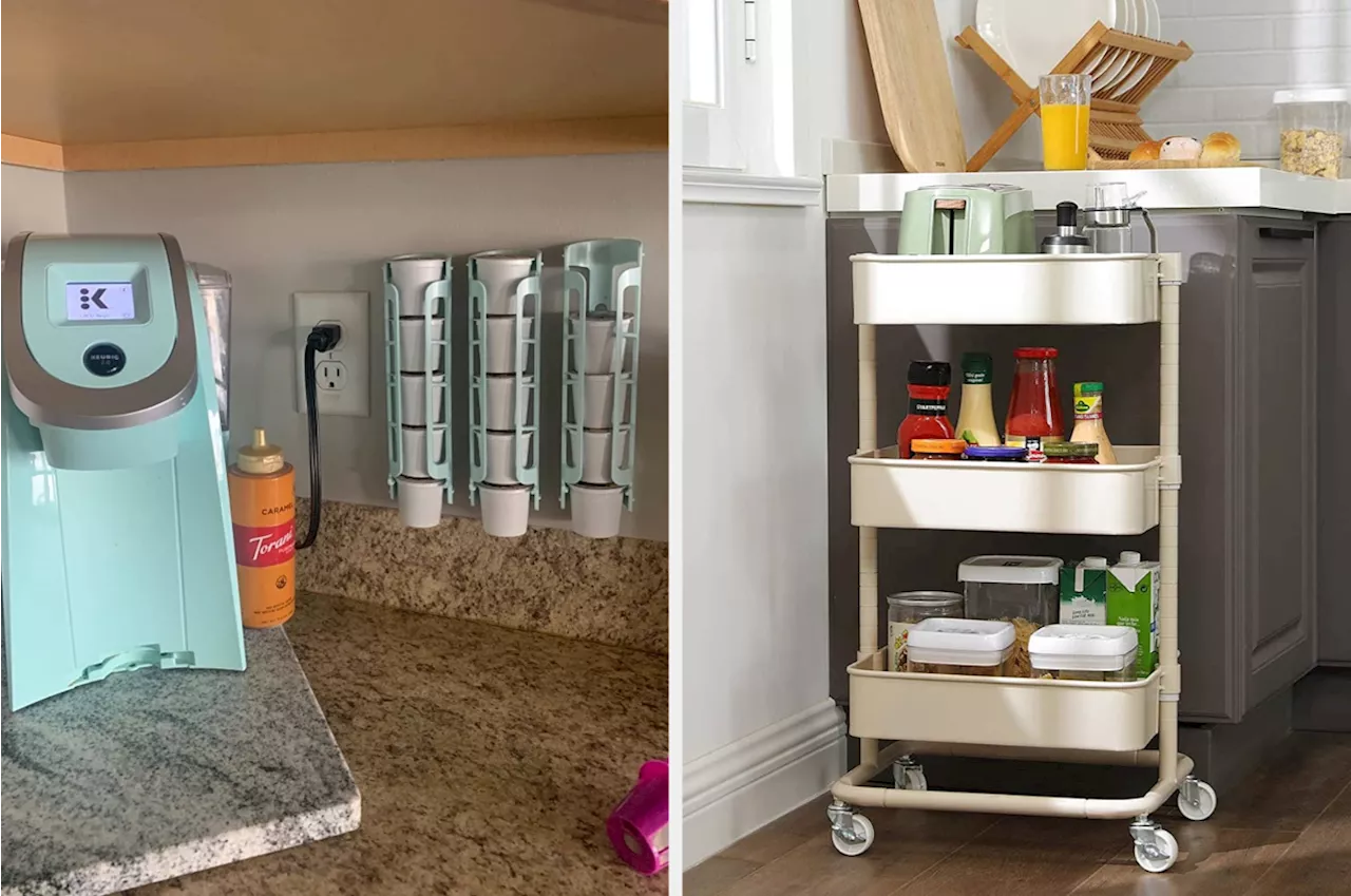 24 Organizing Products Reviewers Say Made A Significant Difference In Their Kitchen, Pantry, And Cabinets